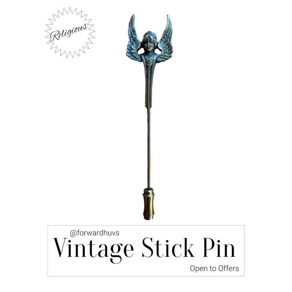 Vintage Angel Stickpin Hatpin